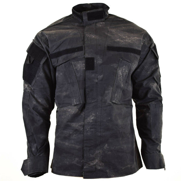 Veste de combat militaire de marque de style américain ACU ripstop gris camouflage uniforme de terrain