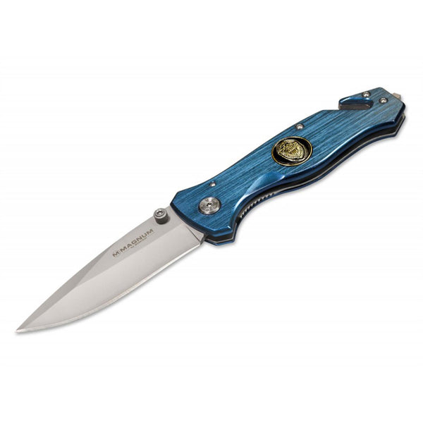 Boker Brand folding pocket knife Law Enforcement uncoated stainless steel 440A