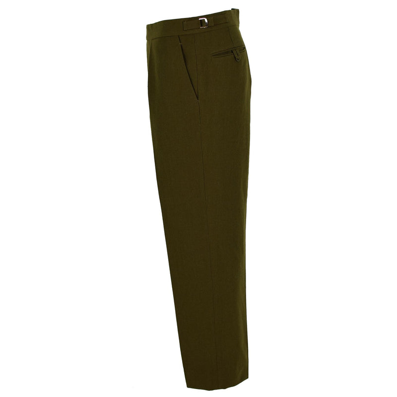 Oorspronkelijke Britse leger Officiële uniforme broek OD Parade broek Militaire kwestie