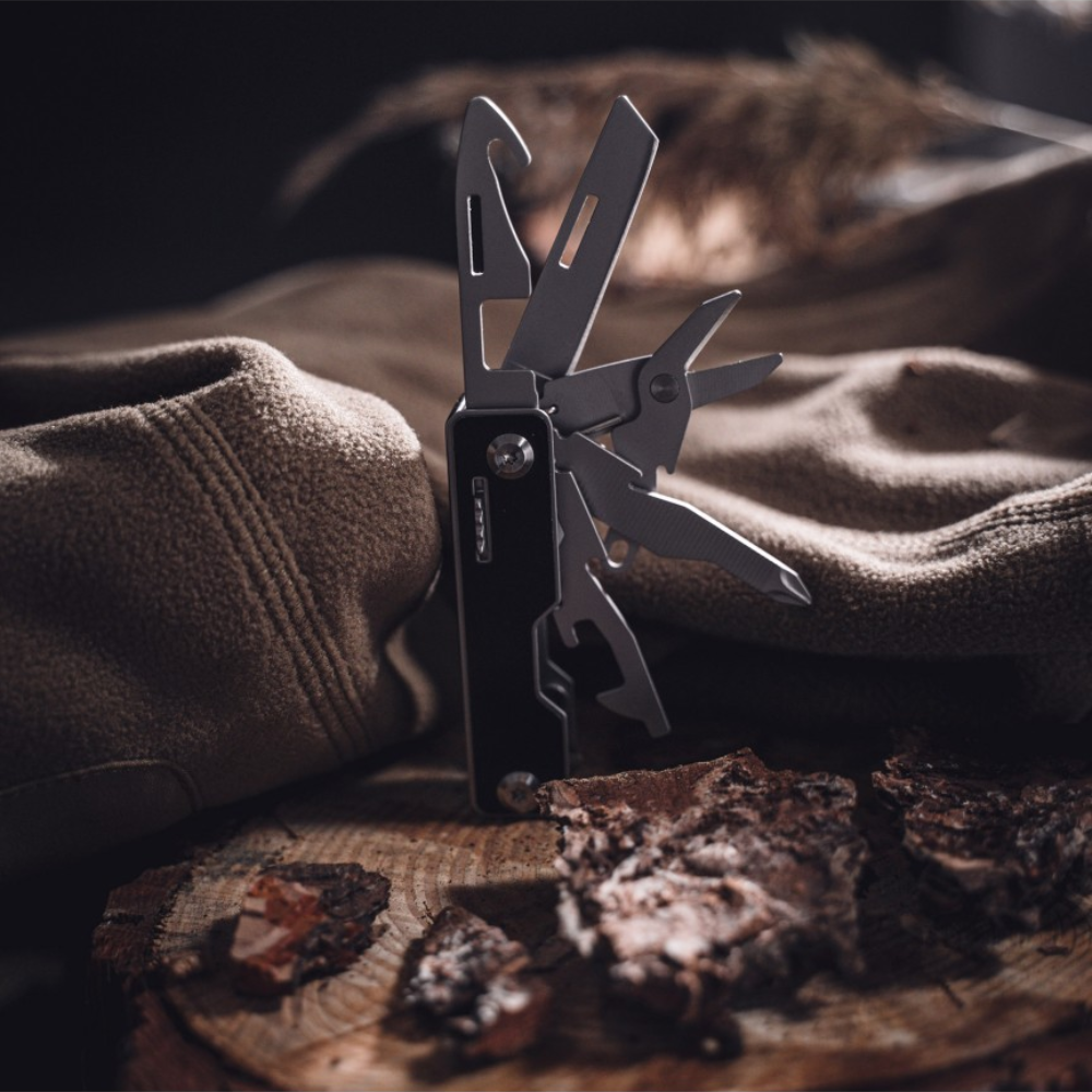 TAC MAVEN Dagmar couteau multifonction 420 outil de poche extérieur en acier noir