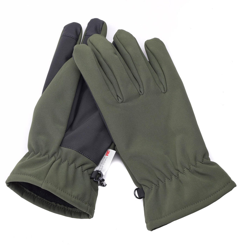 Mil-Tec Handschoenen Softshell Thinsule ™ voering Olijf Winter Mens OD Green Militair