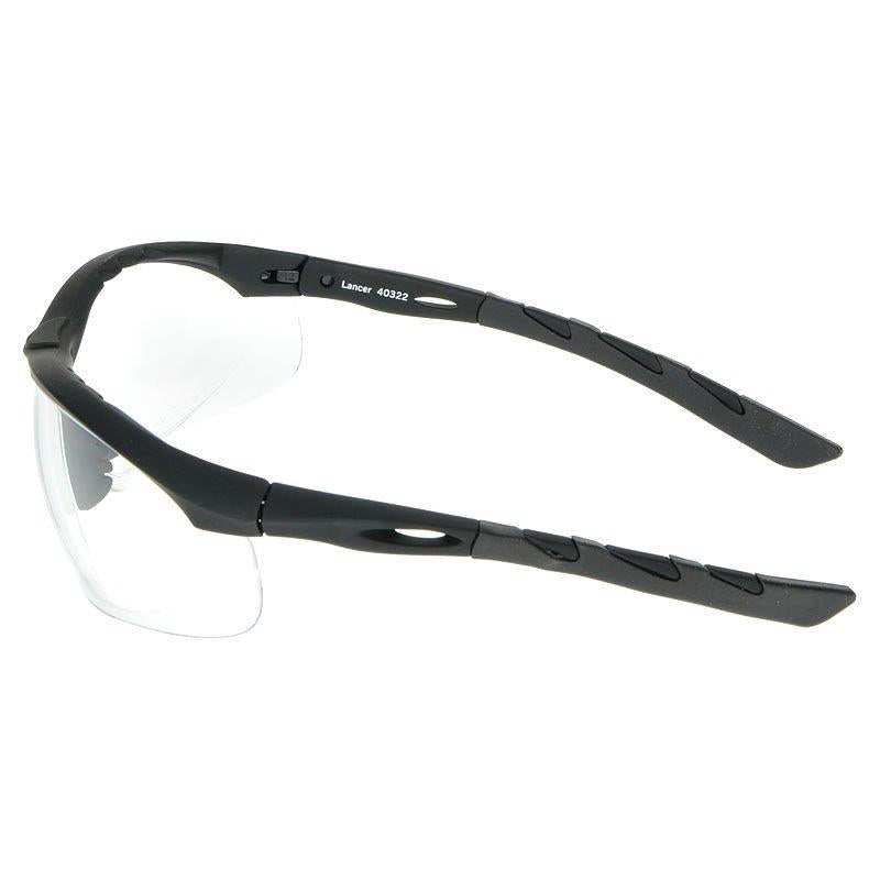 Lunettes de protection tactique de qualité SWISS EYE Lancer, verres transparents antibuée
