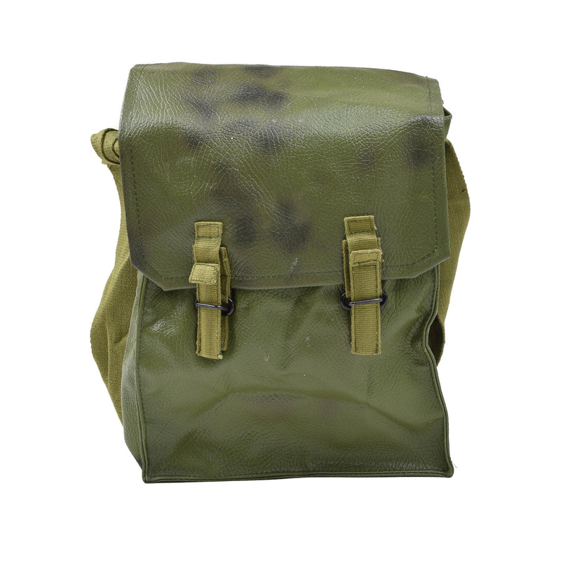 Masque à gaz roumain M74 respirateur NBC intégral vintage olive surplus militaire