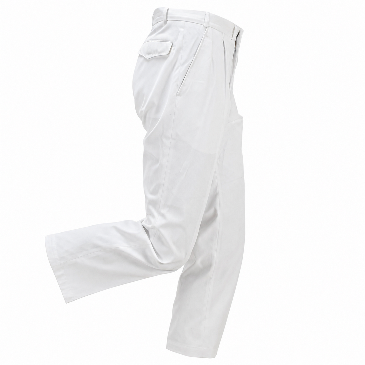 Pantalon de costume de la marine militaire allemande d'origine, uniforme de service formel blanc