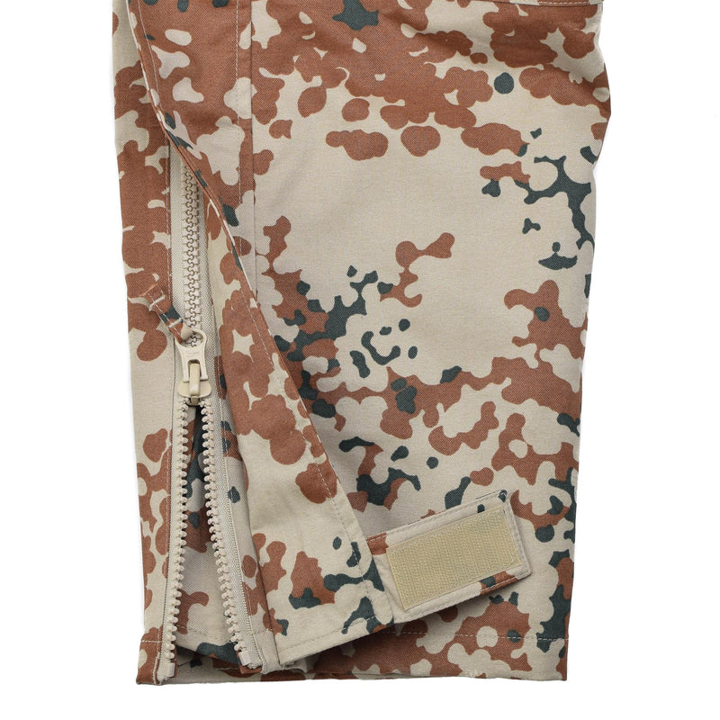 Pantalon de pluie imperméable original de l'armée danoise M84, camouflage désert, pantalon de campagne NEUF