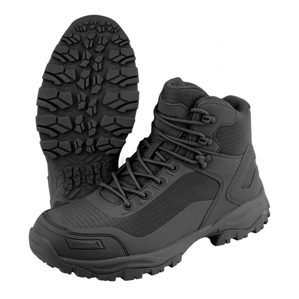 MIL-TEC Tactische lichtgewicht laarzen Niet-slip geregen Black wandelende buitenschoenen