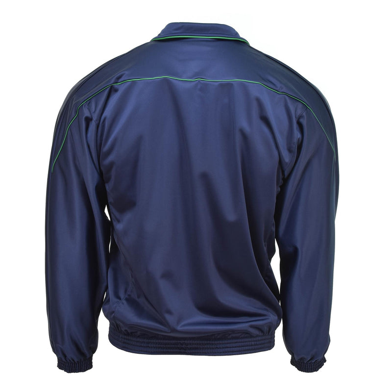 Veste de sport de survêtement originale de l'armée française, haut de costume de vêtements de sport, chemise bleue NEUF
