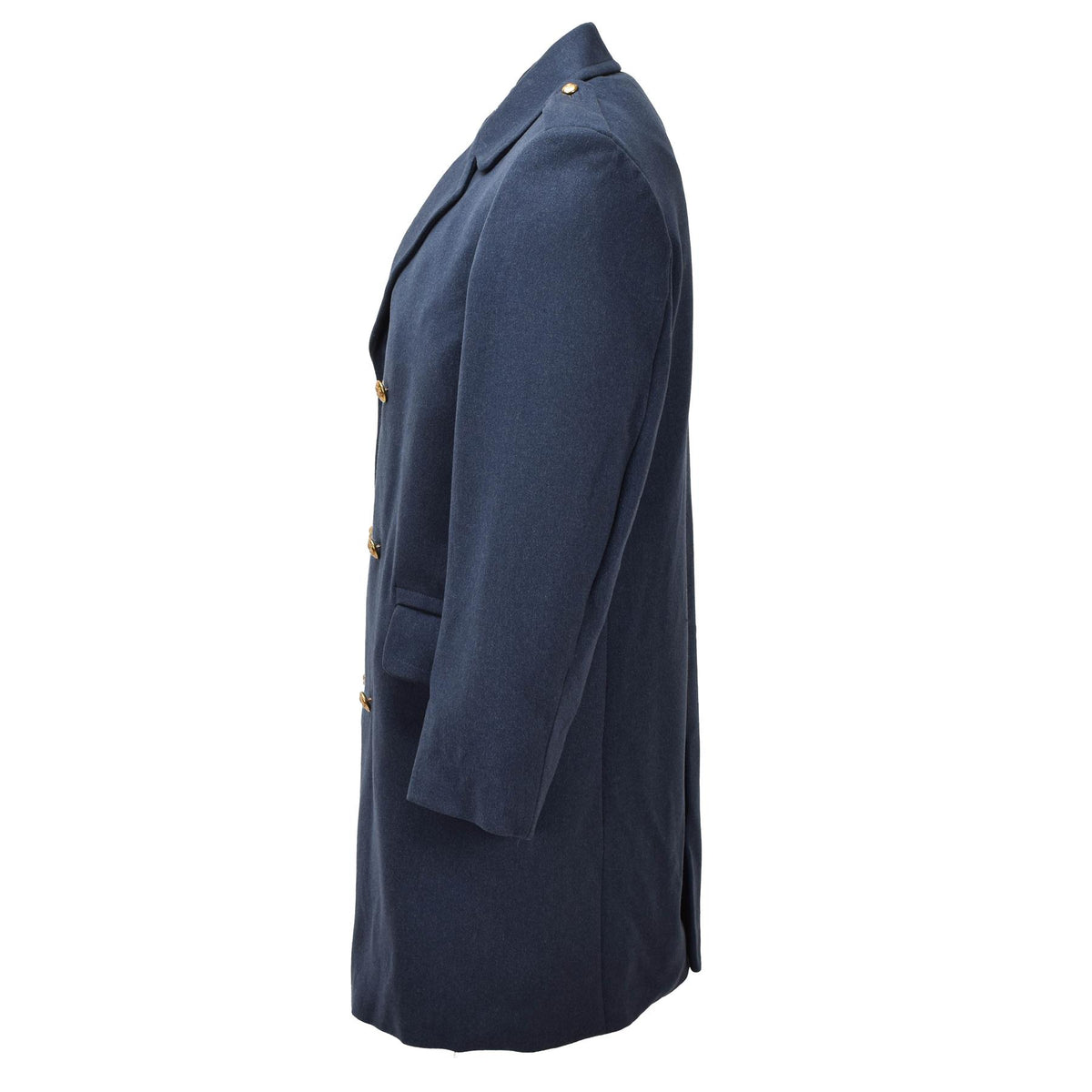 Originele Nederlandse Legerwollen Jurkjas Double-Breasted Blauw