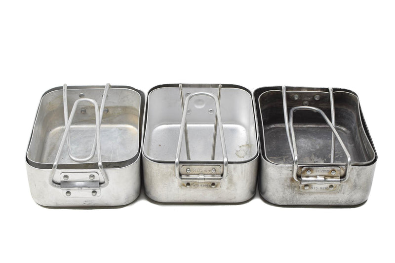 Originele Britse militaire puinhooplang aluminium wandelplaat camping buitenpan