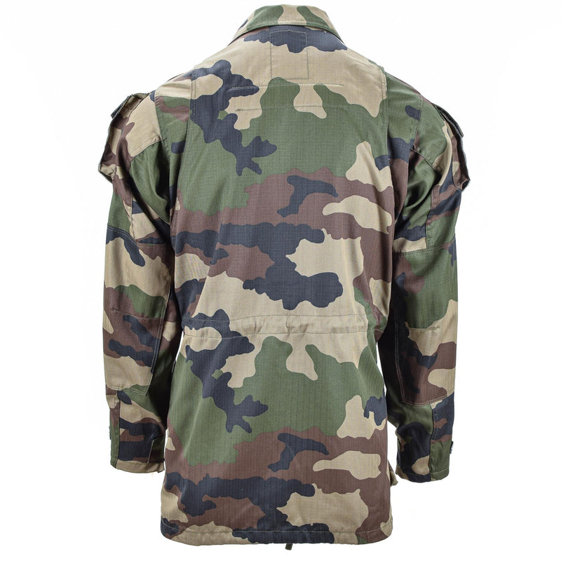 Echt Frans leger parka katachtige t4 gevechtsjack cce camo tropisch weer nieuw