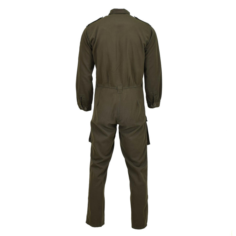 Originele Oostenrijkse BH Militaire Coverall Men Works Mechanic Polycotton Suit Olive