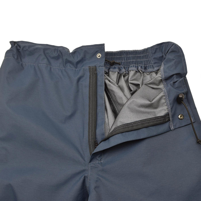 Pantalon imperméable bleu RAF original de la Royal Air Force britannique pour temps humide