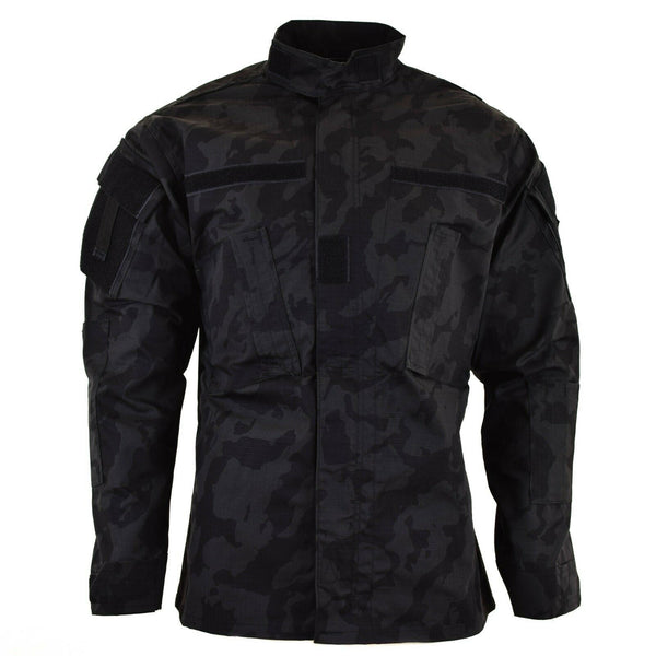 Merk leger militaire stijl gevechtsjack acu ripstop night camo field uniform
