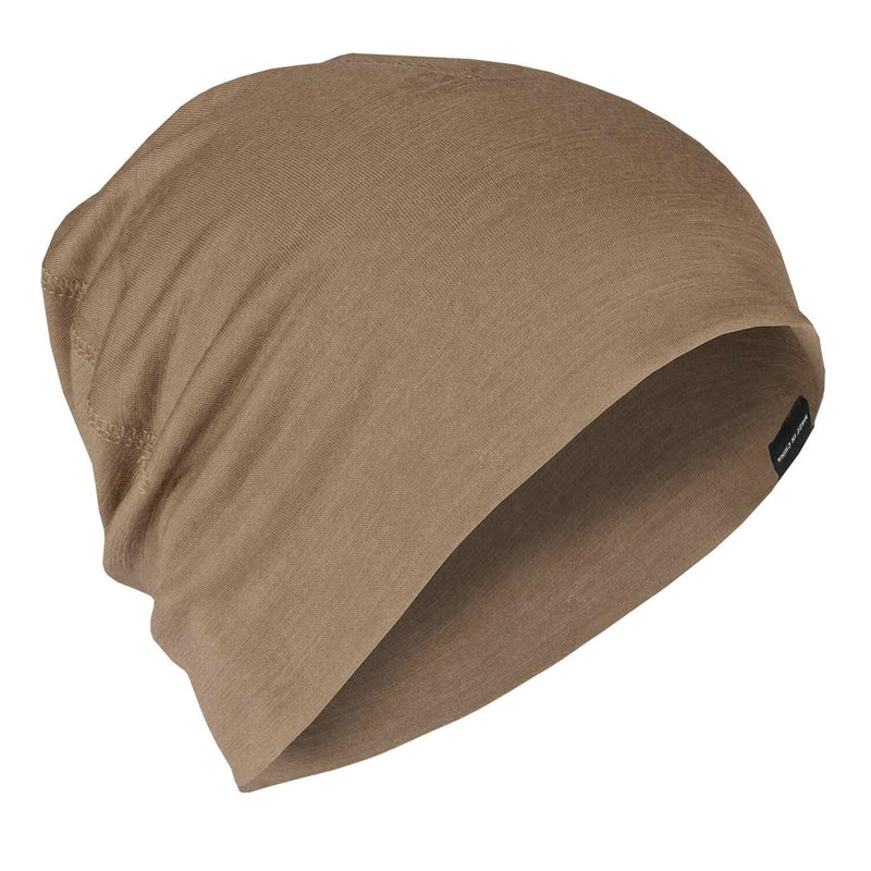A.Blochl Merino Wool Beanie Sports Outdoor Headwar Breathable Watch Cap Coyote