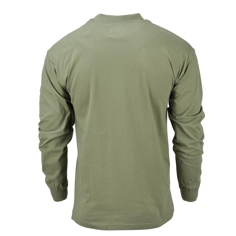 Tsjechisch militair shirt met lange mouwen olijf ondergoed 2e laag wandeluniform nieuw