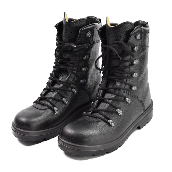Original Duitsland Army Boots Black Leather Field BDU Combat BW Militair probleem Nieuw