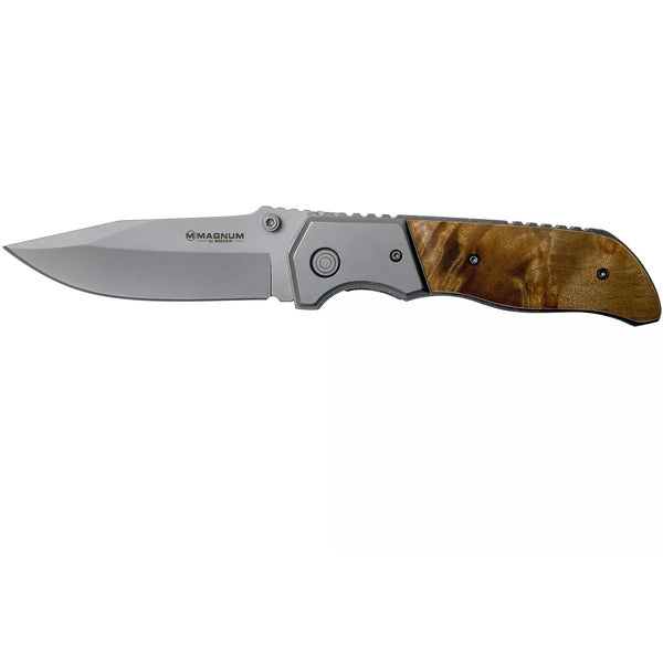 Boker Brand Forest Ranger pocket knife folding wooden handle 7Cr17MoV steel