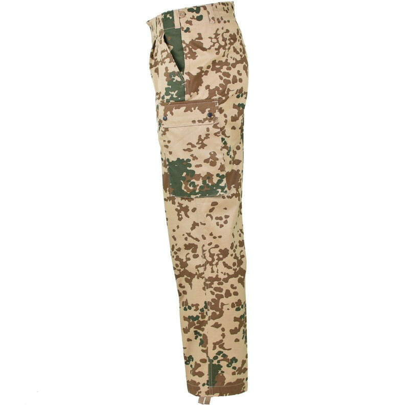 Echt Duitse leger uitgave woestijn camo broek veld gevechten bw broek nieuw