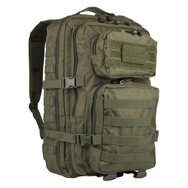Sac à dos de combat MIL-TEC US Assault pour trekking, randonnée, plein air, 36L, olive