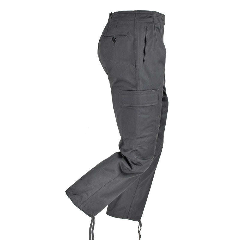 Originele Deense leger broek CF M-71 grijs militair probleem Denemarken gevechten broek