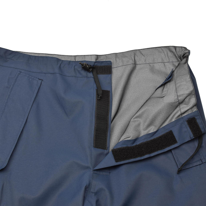 Pantalon de pluie imperméable authentique de la Royal Air Force britannique RAF MVP bleu
