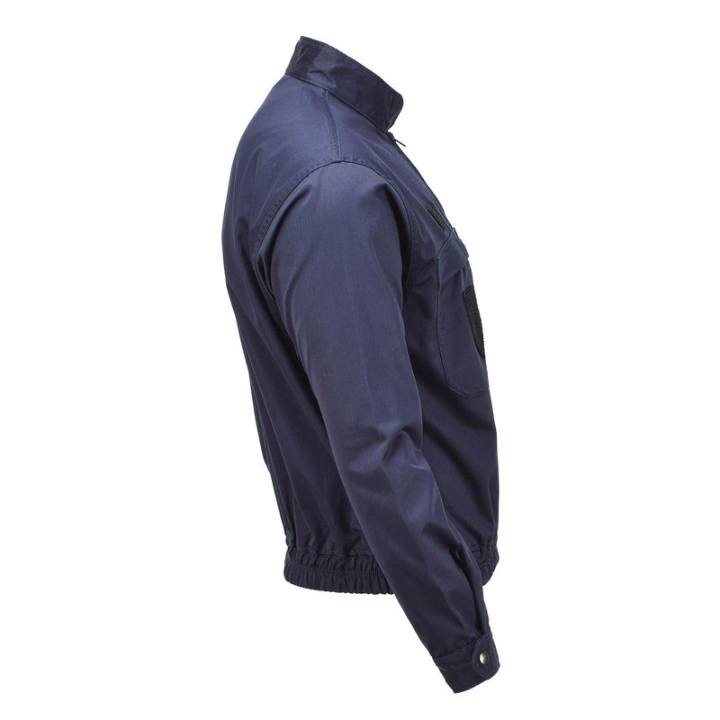 Véritable veste d'uniforme de police militaire française bleu solide ripstop MP chemises NEUF