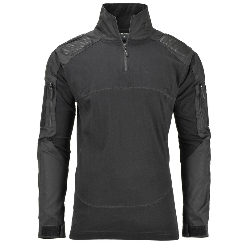 Mil-tec merk militaire stijl duurzaam tactisch gevechtshirt chimera zwart