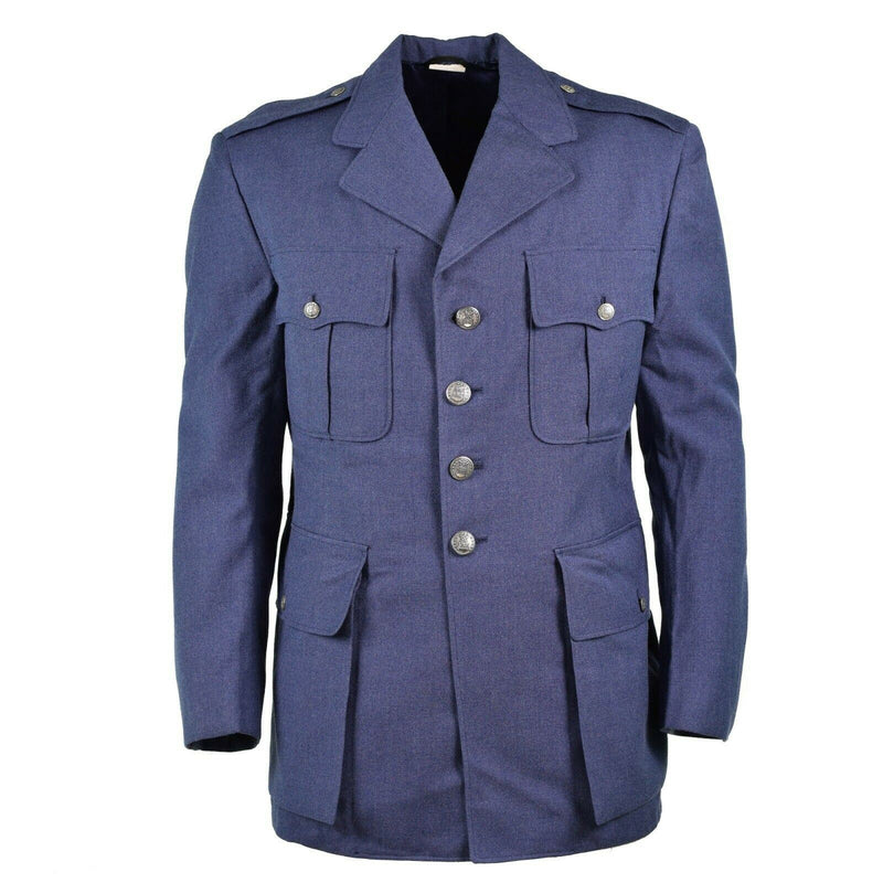 Manteau de veste de l'armée de l'air américaine d'origine pour hommes manteau de laine USAF bleu tenue de service