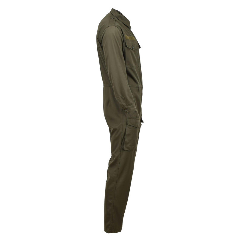 Echte Oostenrijkse militaire monteur Coverall Tanker Werkkleding Jumpsuit Olive Nieuw