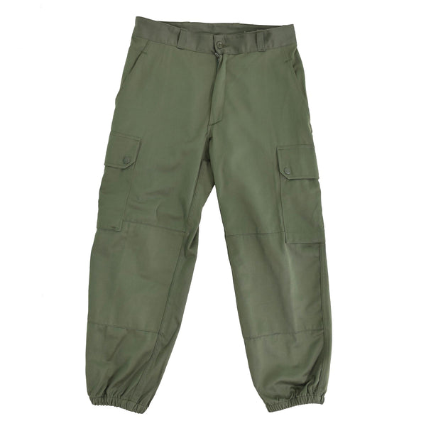 Pantalon d'origine de l'armée française troupes de campagne pantalon militaire vert BDU surplus NEUF