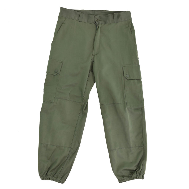 Pantalon d'origine de l'armée française troupes de campagne pantalon militaire vert BDU surplus NEUF