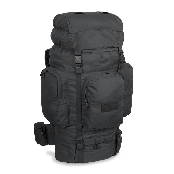 Sac à dos tactique MIL-TEC RECOM pour randonnée, trekking, grande taille, 88 L, noir
