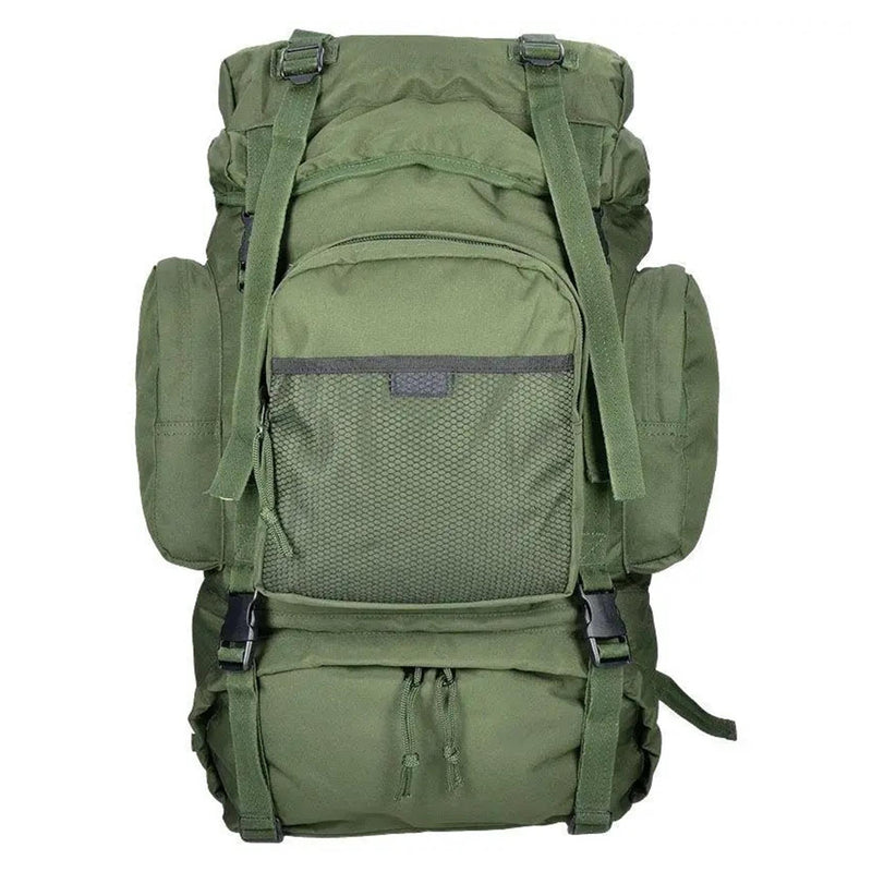 Sac à dos de randonnée MIL-TEC COMMANDO 55 litres housse imperméable vert grand sac à dos