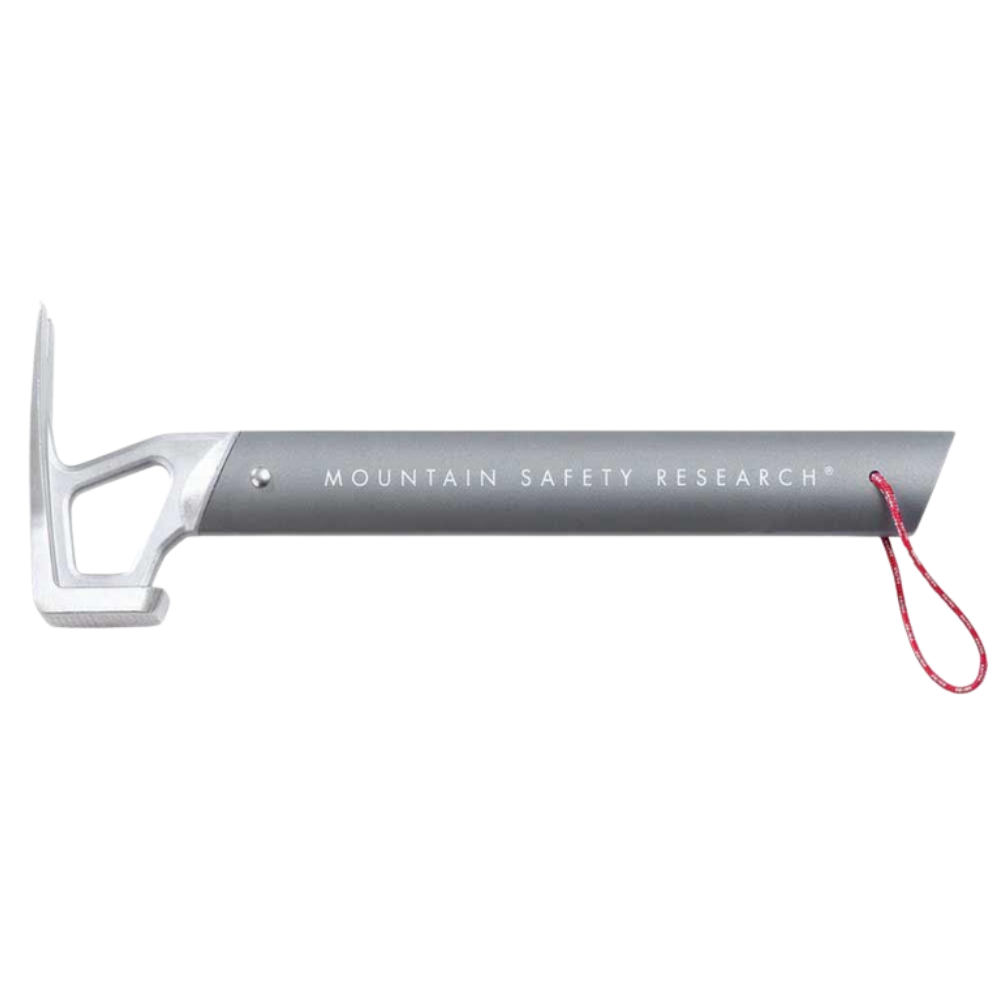MSR Stake Hammer Tent Peg Extracter Stainless Steel Bottle Opener Camping Grey