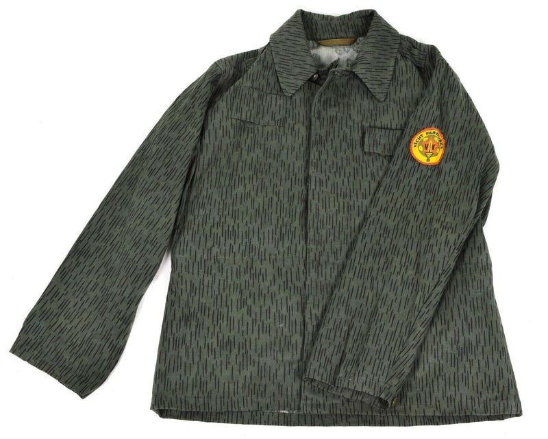 Originele Tsjechische leger militaire gevechten M60 Field Jacket Parka Rain Drop Camouflage