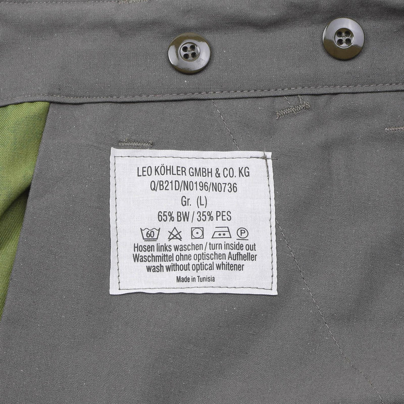 Short mi-long Leo Kohler pour personnel militaire, bermuda, camouflage flecktarn