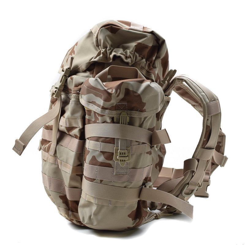 Sac à dos militaire d'origine tchèque Molle Desert Camo 30l à dégagement rapide