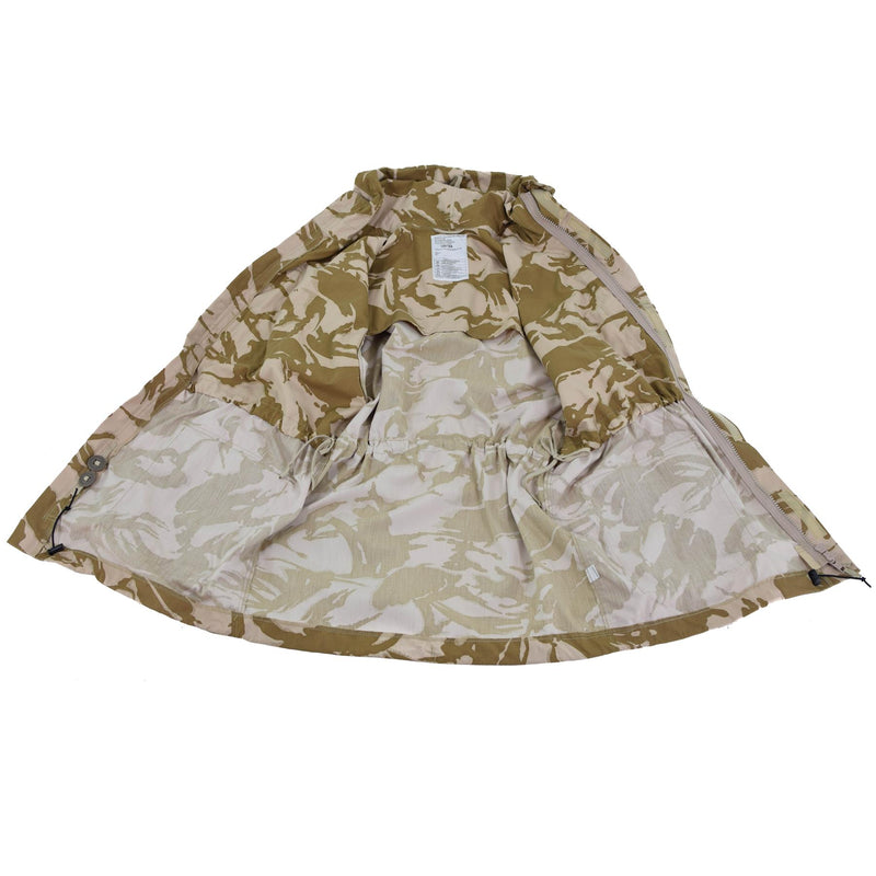 Echte Britse leger Parka DPM Desert Camo Smock winddichte jas Militair probleem