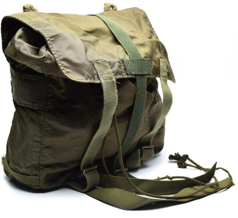 Origineel Oostenrijkse leger gevechtsdag pakket militaire uitgifte tas haversack olijf