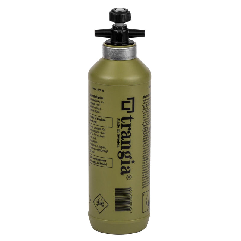 Bouteille de carburant liquide Trangia Brûleur à essence Flacon en polyéthylène Randonnée en plein air Olive