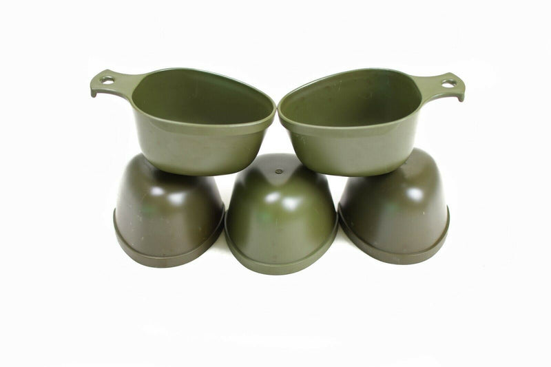 Originele Zweedse Army Cup Plastic Mok Trangia Kuksa Zweden Militair probleem Lot