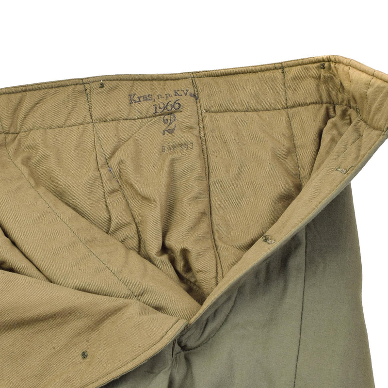 Echte Tsjechische leger voeringbroeken M60 voering thermische broeken militair surplus nieuw
