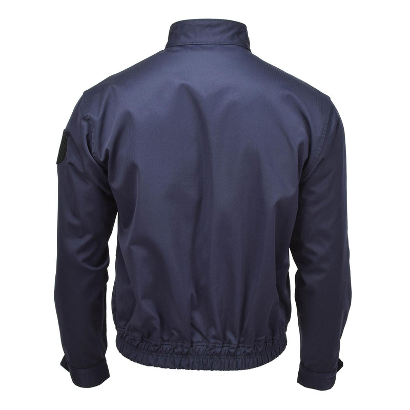 Véritable veste d'uniforme de police militaire française bleu solide ripstop MP chemises NEUF