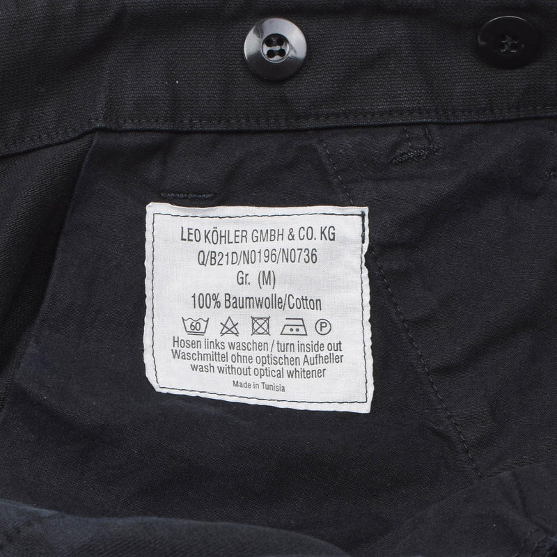 Leo Kohler Militair personeel Bermuda Shorts Knie-lengte Hiking Shorts Black