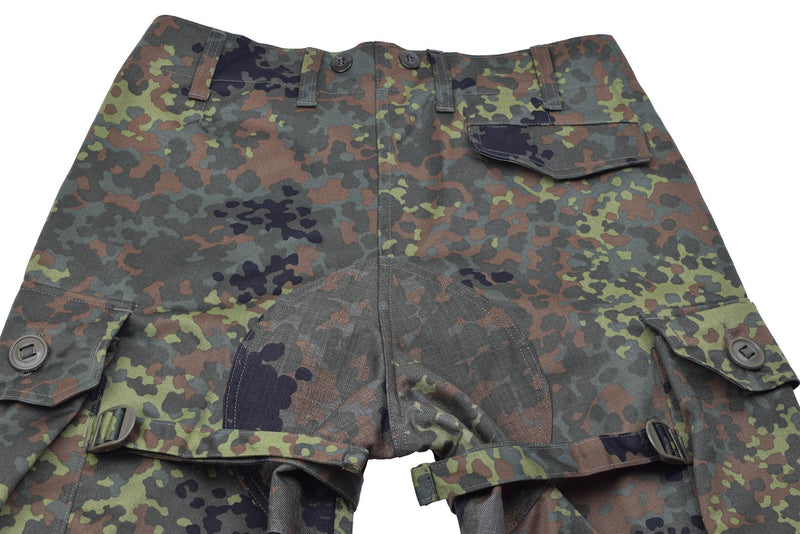Leo Kohler stevige gevechtsbroek Acu versterkte tactische ladingbroek Flecktarn