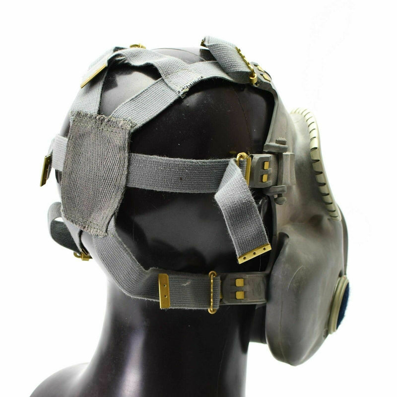 Masque à gaz militaire polonais MP-4 Véritable produit chimique respiratoire Gris Olive OD NEUF
