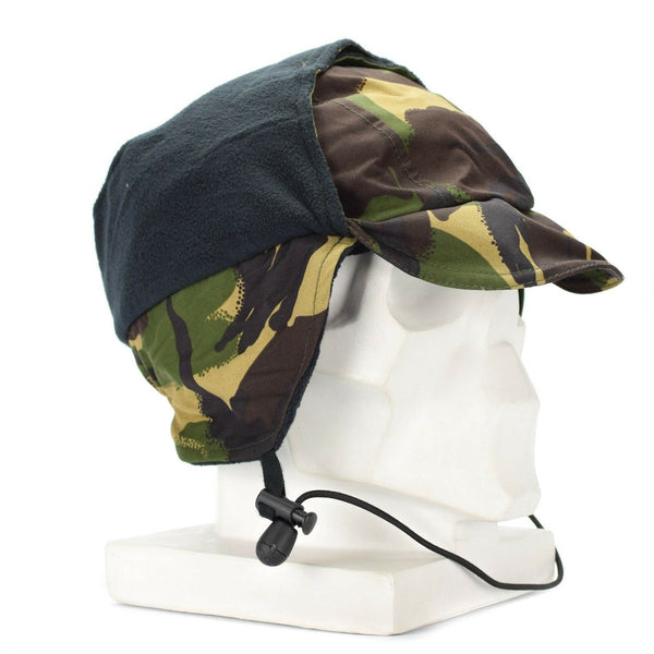 Echte Britse leger DPM Camo waterdichte gore Tex Cap gevoerde koudweer hoed nieuw