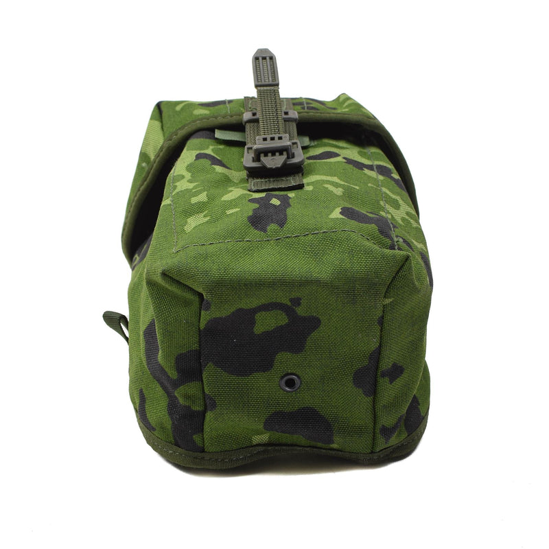 Originele Deense militaire fleskante kantine pouch Universal Attachment DK Camouflage