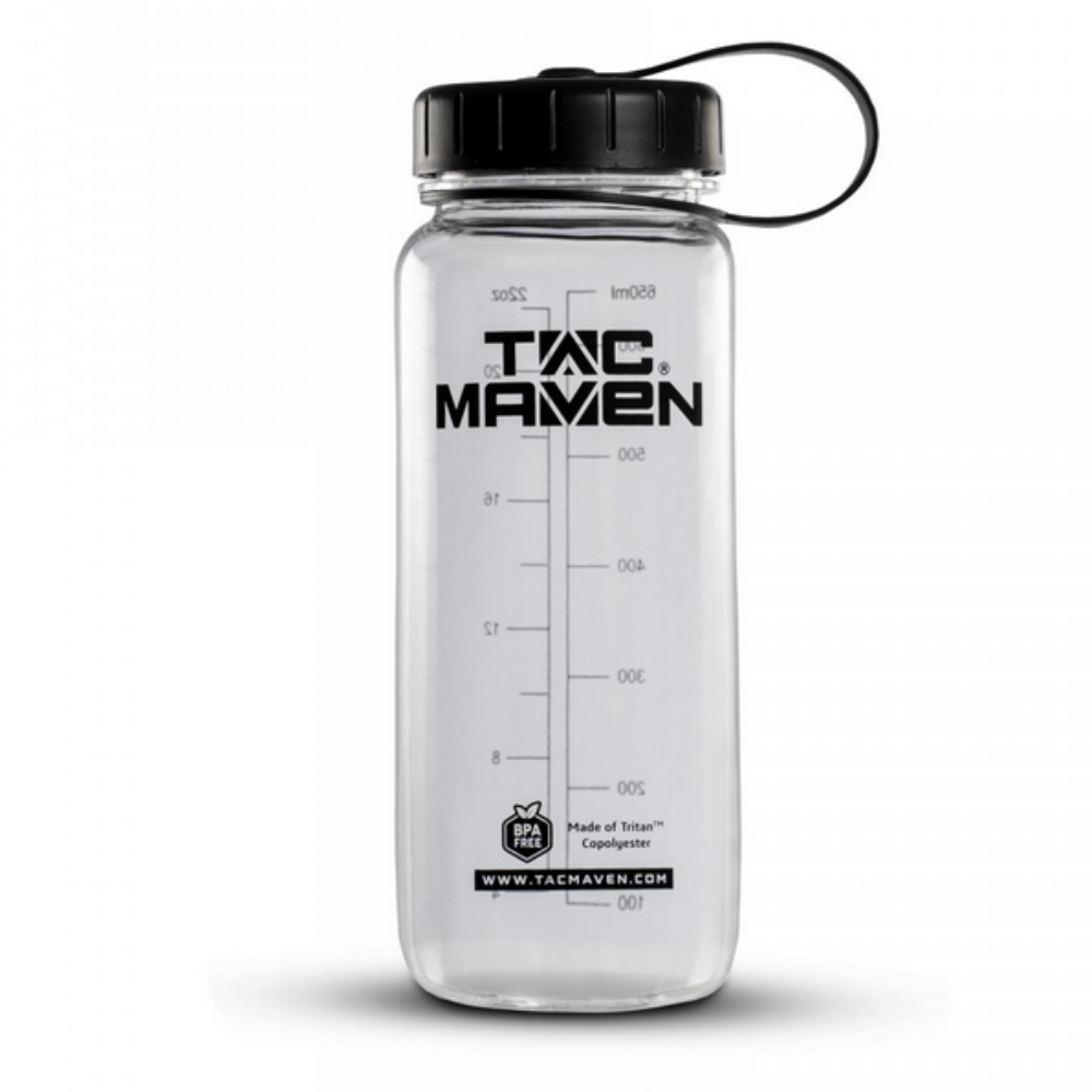 TAC MAVEN Norman Tritan Waterfles 650ml BPA-vrij Outdoor Transparant