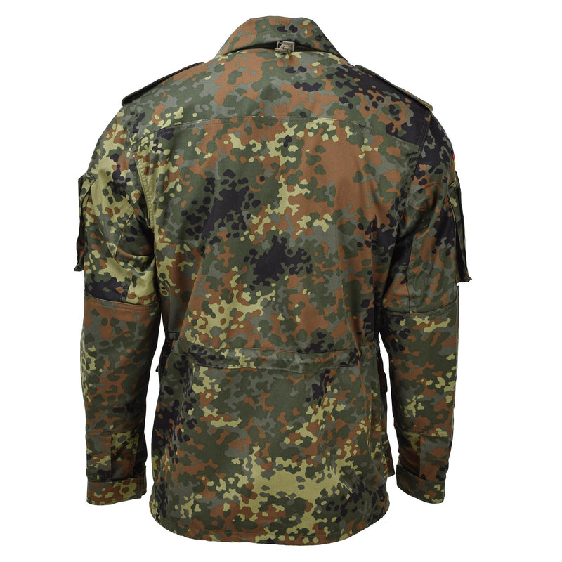 Leo Kohler Militaire gevecht tactische jas lichtgewicht veld flecktarn camo